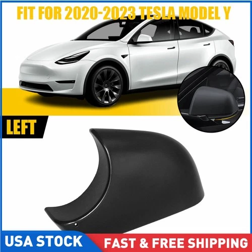 For Tesla Model y Left driver side Door Wing Mirror Cover Lower Holder black US