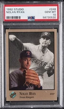 1992 STUDIO #248 NOLAN RYAN PSA 10