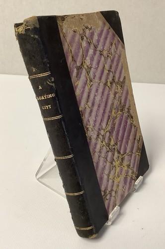 A Floating Island by Jules Verne, Hardback, 1876, Author's Illustrated Edition - Picture 2 of 11