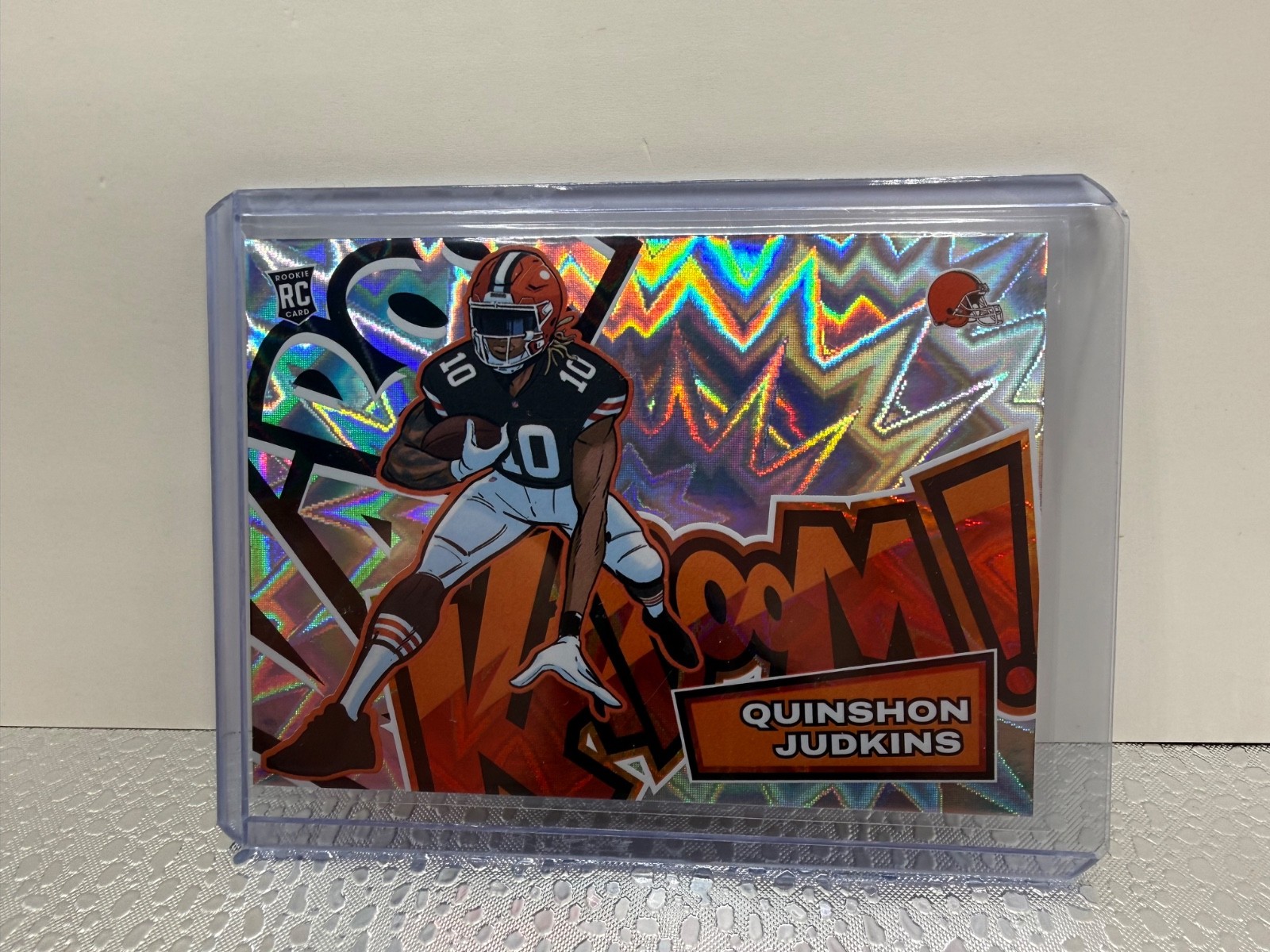 2025 Panini Absolute Quinshon Judkins KABOOM #30 (RC) SSP Case Hit Browns Rookie