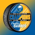 2026 STANLEY CUP ATLANTIC CHAMPIONS BUFFALO SABRES SOUVENIR PUCK NHL