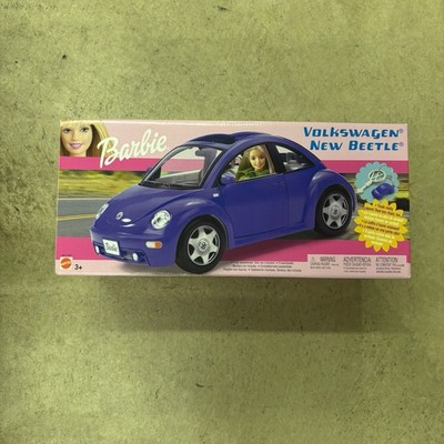 2003 Barbie Volkswagen New Beetle Car Mattel Vintage Brand New in