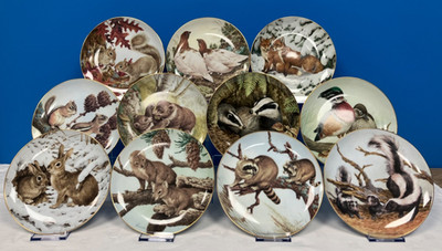 THE FOREST YEAR Collectors Studio Plate by John Francis 1982 Choose Your Own