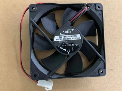 ADDA  AD12012DB257000 12CM 12V 0.13A computer case ultra-quiet cooling fan *pz