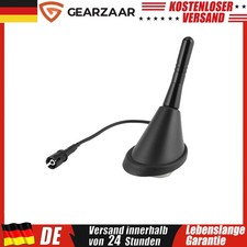 Auto KFZ Kurz Stab Dach Antenne + Raku 2 Sockel für Saab, Seat für Alfa Romeo