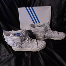 🔥NEW BOXED Adidas Originals JS Wings 2.0 - Jeremy Scott - Grey UK SIZE 7 RARE🔥