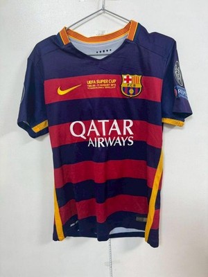【値下げ】Nike FC Barcelona Messi 10 ユニフォーム M Nike Messi 10 Barcelona 2014 Kids XL 7-8 YRS Jersey Qatar
