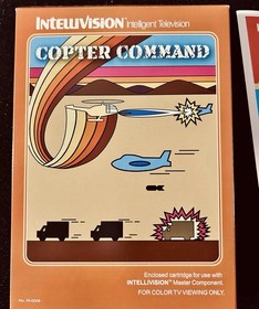 INTELLIVISION HOMEBREW COPTER COMMAND WITH PATCH#I-R0009! CIB SUPER RARE HTF