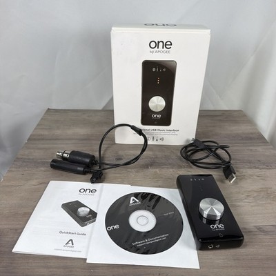 One by Apogee Professional USB Music Interface Aperture Microphone