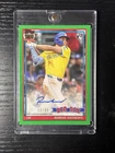 ROMAN ANTHONY 2026 Topps Series 1 Green On-Card Auto /99 RC #91A-RAN