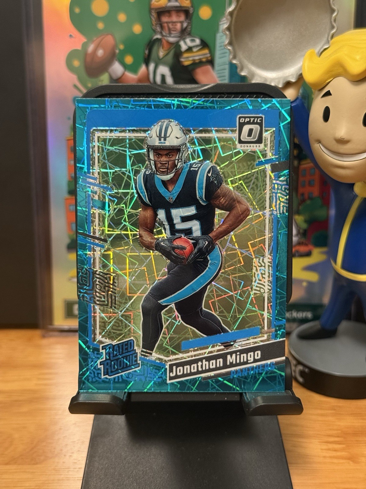 2023 Donruss Optic #215 Jonathan Mingo Rookie - Teal Velocity SSP