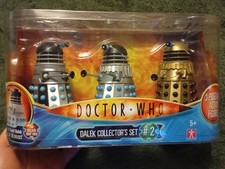 Doctor Who Dalek Collectors Set 2 Brand New Sealed Saucer Evil Invasion Day
