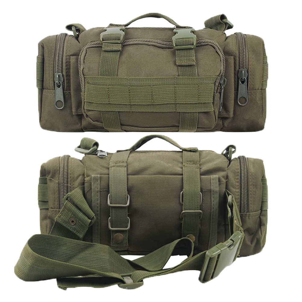 Bike Handlebar Bag Front Frame Bag Cycling Storage Pouch with Shoulder Strap