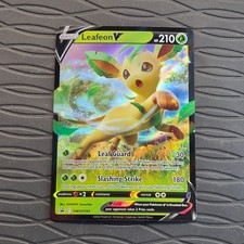 Leafeon V SWSH 194 Black Star Promo Holo Pokemon Card