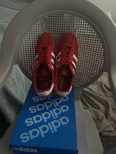 adidas SL 72 Men s Low Top Lace Up Red/White ...