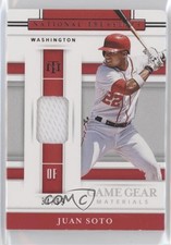 2020 Panini National Treasures Game Gear Materials 34/99 Juan Soto #GGM-JS 00d2