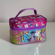 My Little Pony Children's Beauty Case Sparkly Makeup Toiletry or Lunch Bag