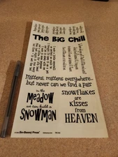 Bo-Bunny/Jan Lanoy~The Big Chill~Sticker Sheet