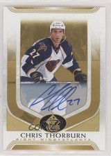 2020-21 SP Signature Edition Legends Gold Spectrum Foil Chris Thorburn Auto 0yp7