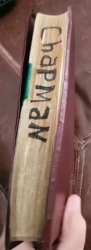 NKJV HOLY BIBLE TBN SPECIAL PROPHECY EDITION 1985 BURGANDY IMITATION LEATHER - Foto 3 di 5