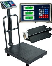 Digital Lagerwaage Platformwaage 45x60cm 300kg Paketwaage Lager Marktwaage Waage