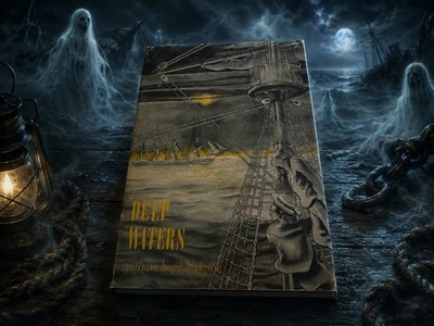 📚 Deep Waters by William Hope Hodgson - 1967 Arkham House First Edition HC 🌊 - Image 1 of 4