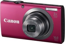 Canon PowerShot A2300 16.0 MP Digital Camera-pink