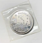 Alaska State Flag 1oz .999 fine silver Round
