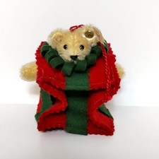 Steiff All Wrap Up 1999 Ornament Toy Collectible Christmas Decoration