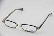 NEW MODERN SPLASH CLEAR BLUE BLACK AUTHENTIC FRAMES EYEGLASSES 48-18