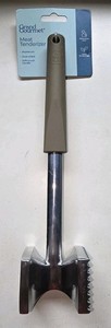 Grand Gourmet Meat Tenderizer Aluminum Metal Kitchen Hammer Brand New With Tags