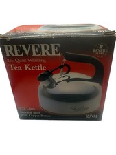 Revere Ware 2701 2-1/3 Quart 2.22 liter Whistling Teapot - Open Box