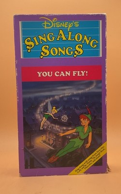 Disney's Sing Along Songs - Peter Pan: You Can Fly! VHS **Buy 2 Get 1 Free**