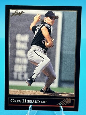 Greg Hibbard 1992 Leaf #169 Black Gold Chicago White Sox