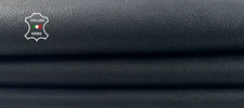 BLACK MATTE ROUGH Soft Italian Goatskin Goat Leather skin hides 4sqf 1.0mm C5428