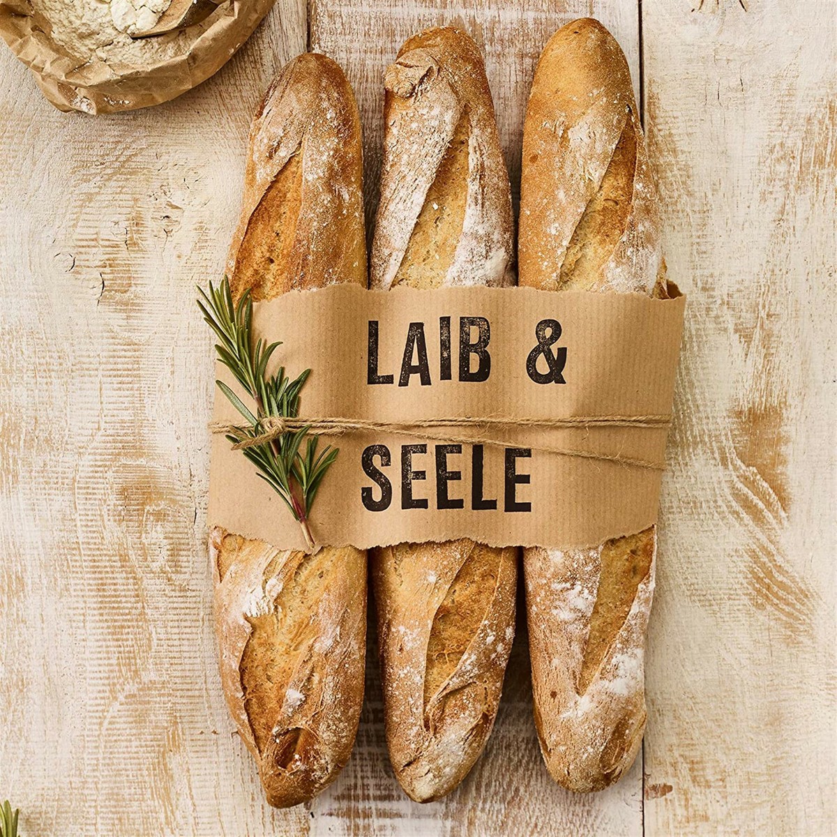 Hotec Stampo Pane per 3 baguette con Acciaio Inox, ideale come stampo