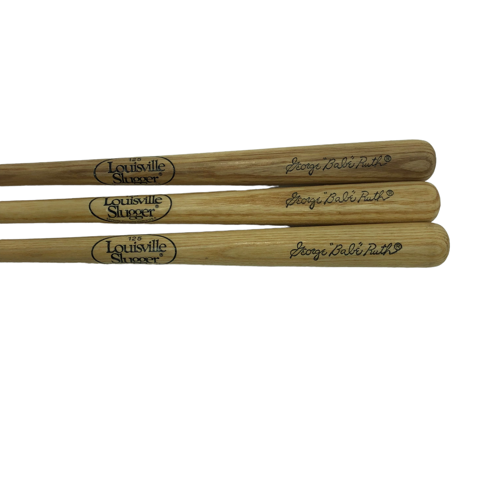 Louisville Slugger 125 "Babe" Ruth Lot of 3 Souvenir Bats eBay