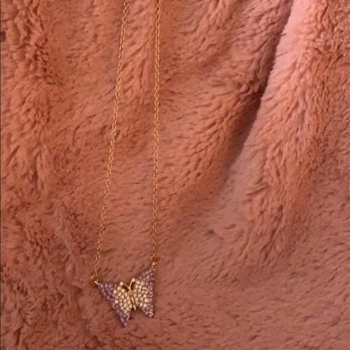 Butterfly Necklace & Earrings - Picture 2 of 7