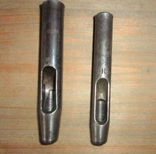 Vintage Priory Leather Workers Hole Punches No. 10 and 12 - Set of 2