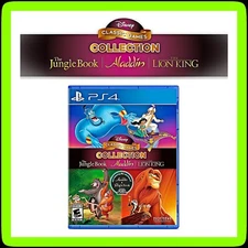✨ DISNEY Classic Games Collection PS4 🕌 Aladdin 🦁 Lion King 🦧 Jungle Book NEW