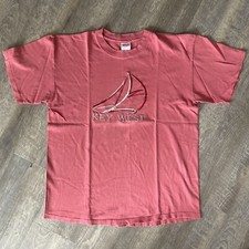 Vintage Single Stitch Key West Florida Embroidered T-Shirt X-Large Made In USA
