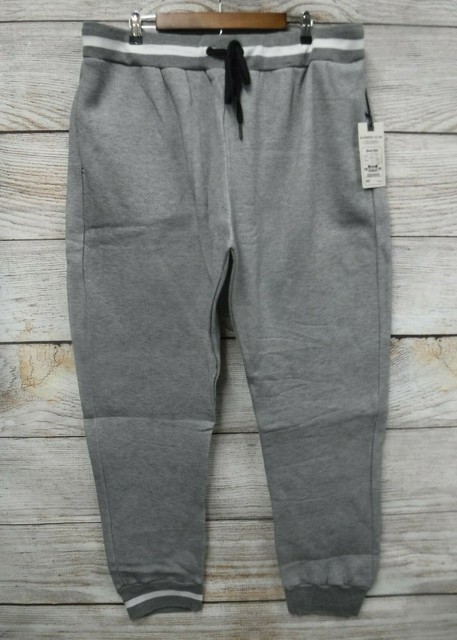 Alexander Julian Joggers Mens 4X White Grindle Fleece Sweat Jogger Pants New | eBay
