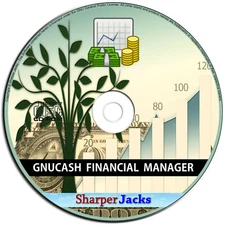 NEW & Fast Ship! GnuCash Personal & Small Business Financial Accounting Program