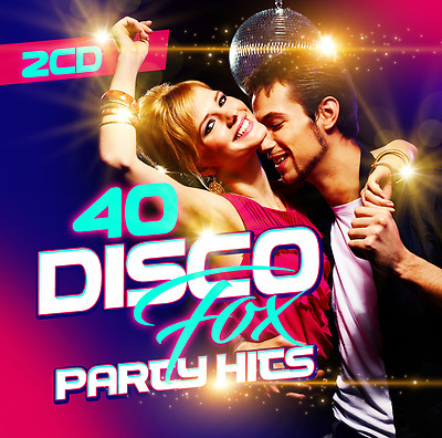 CD 40 Disco Fox Party Hits By Various Artists 2CDs