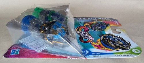 Beyblade Dual Pack Ogre O5 Rock Dragon D5 Hypersphere Burst Rise - Picture 2 of 5
