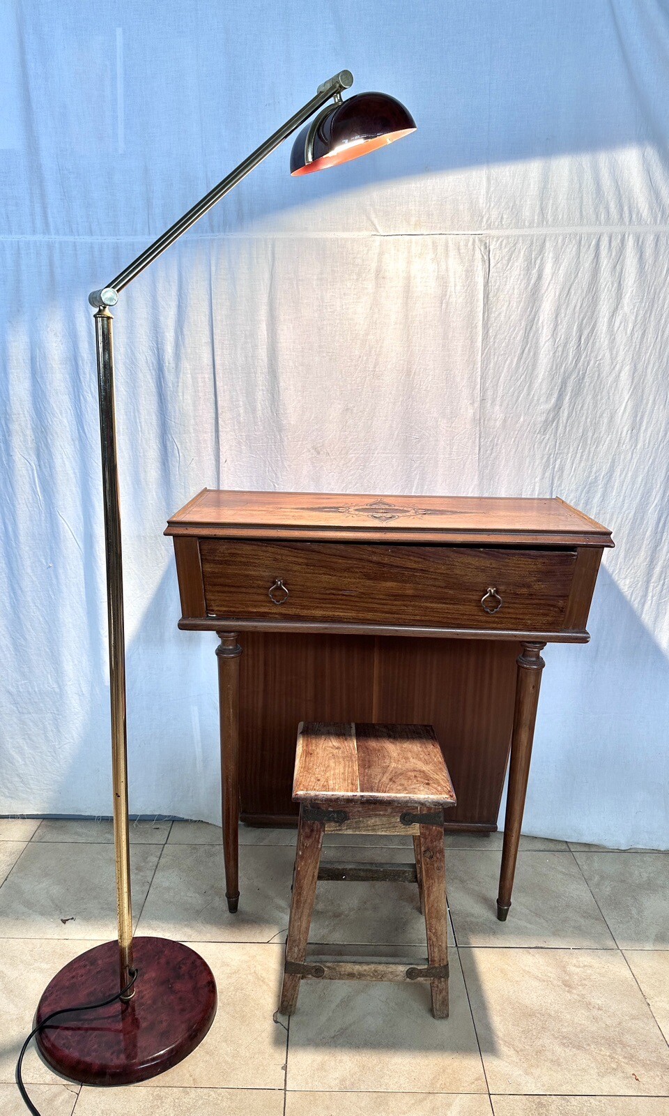 Piantana Lampada da Terra Vintage Anni Settanta F.lli CIC