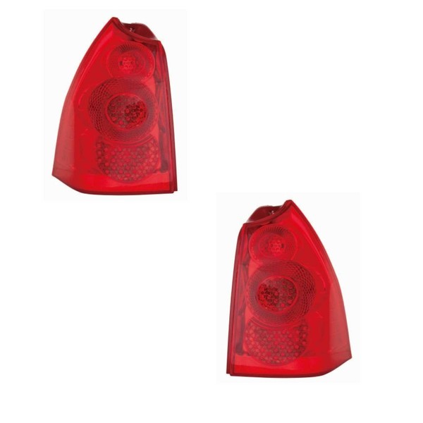 RüCkleuchten Heckleuchten Set Links Rechts FüR Peugeot 307 SW 3H Break 3E-image