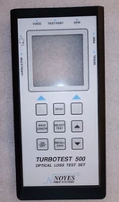 Front Cover for Noyes Turbotest 500 Fiber Optic Loss Test Set- Model OLT-504 ASC