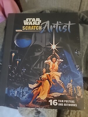 STAR WARS Scratch Artist 16 FILM POSTERS AND ARTWORKS Thunder Bay Press ...