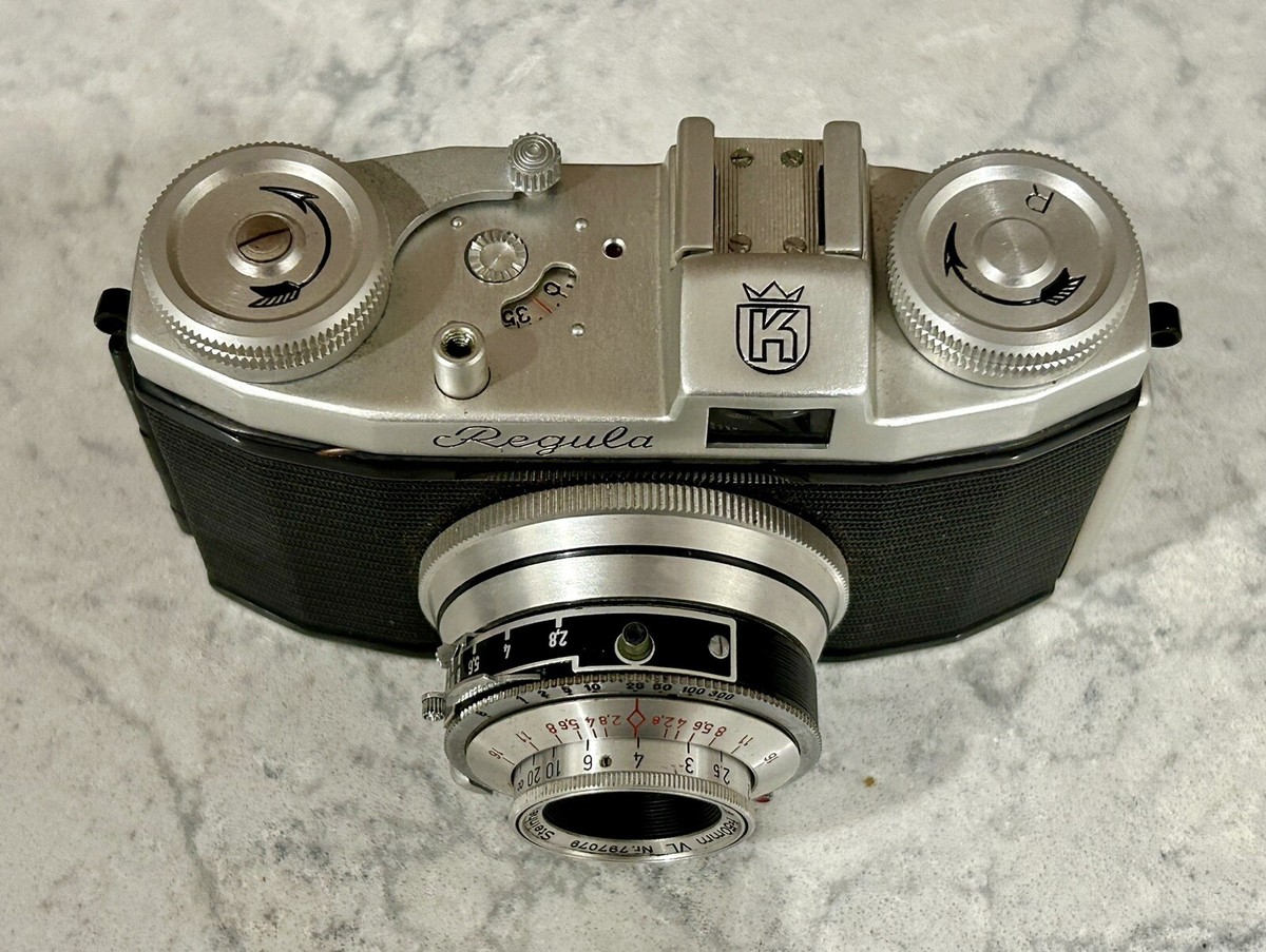 フィルムカメラ KING REGULA IP STEINHEIL CASSAR 2.8/50 King Regula I-P 35mm Film Camera Steinheil Cassar 1:2.8 f
